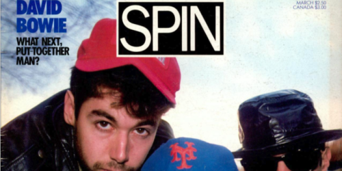 The cover of Spin Magazine from March, 1987 featuring Beastie Boys